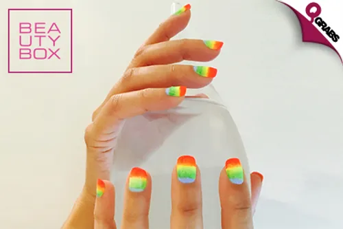 From QR80 Get Pampered with an Express Mani & Pedi, an Organic Virgin Coconut Oil Massage, Wash & Blow Dry & More from Beauty Box! (Up to QR425 Value)
